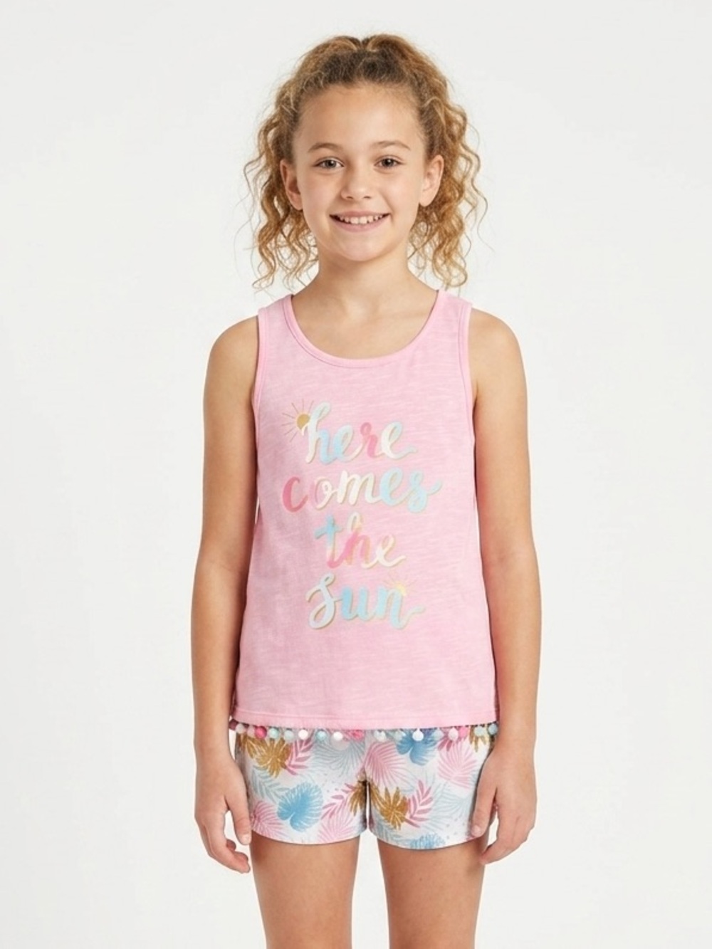 Max & Olivia Here Comes The Sun Pajama Set